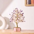 Mental Peace tree 300B On Rose Quartz Raw