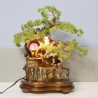 Peridot Tree In Chips Stone With Water Fountain Tree