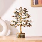 Wealth Tree 300B On Green Aventurine Raw