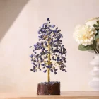 Lapis Tree Gold Wire - 300 Beads
