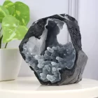 Black Chalcedony Cluster