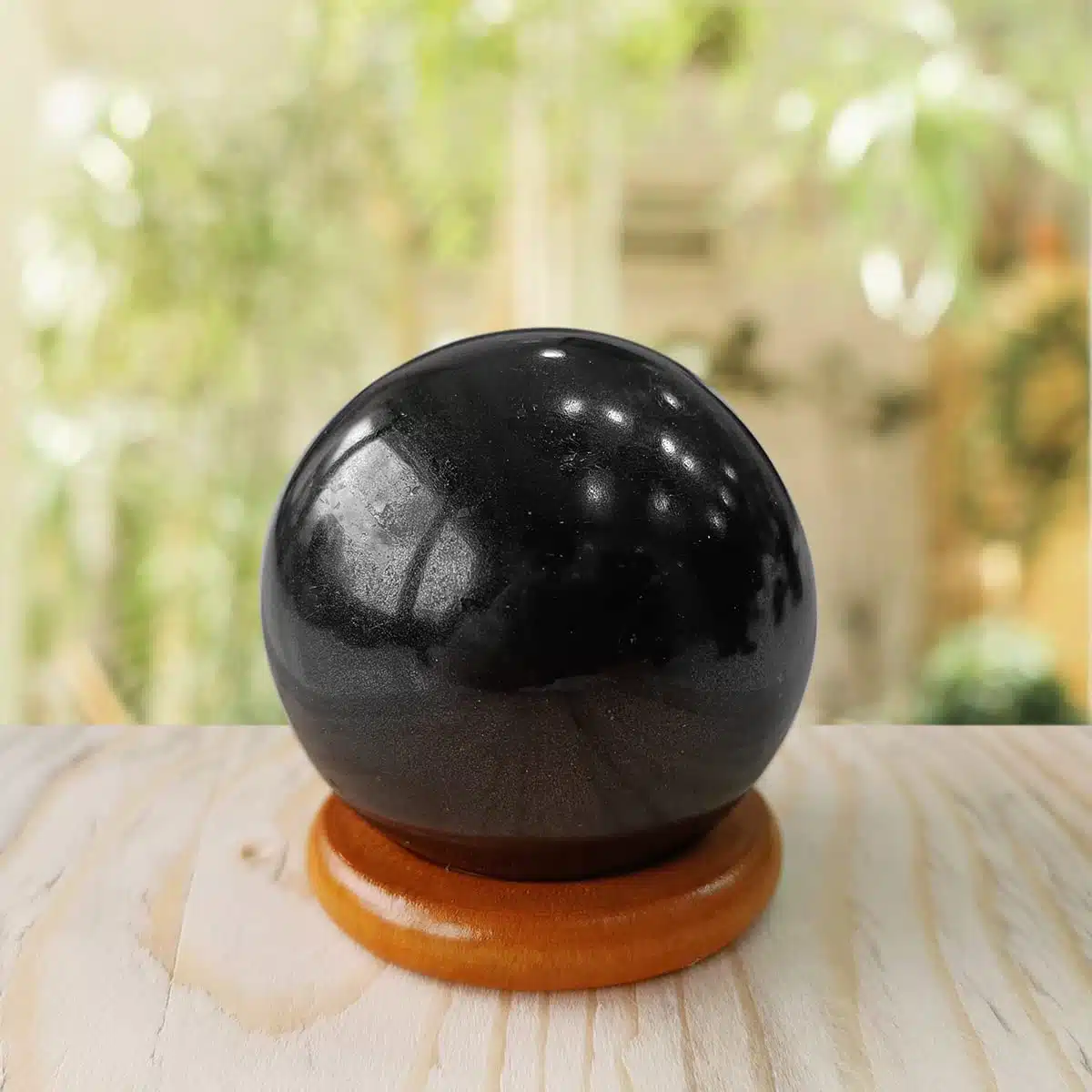Black Tourmaline Sphere - Image 4