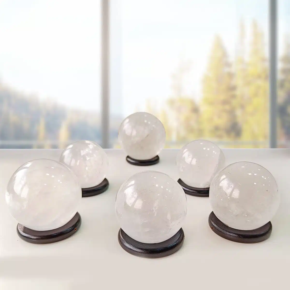 Clear Quartz Sphere - Image 4