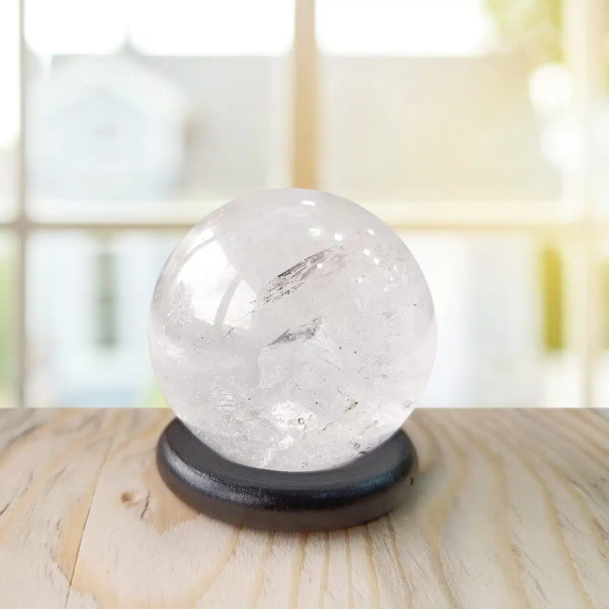 Clear Quartz Sphere - Image 3