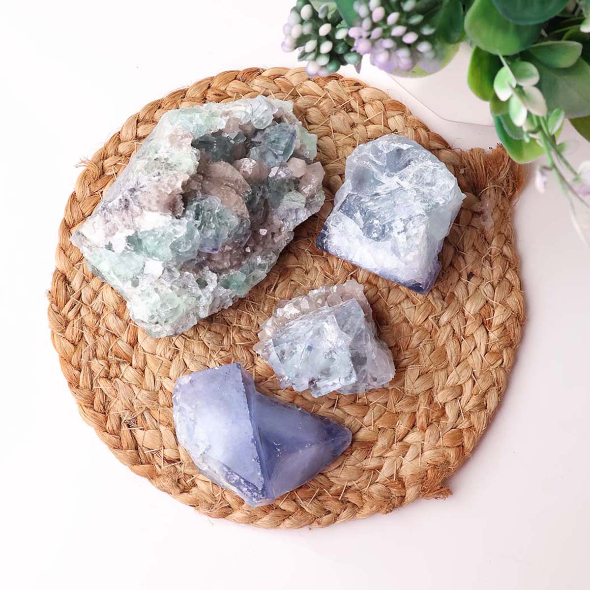 Fluorite Specimens Cluster