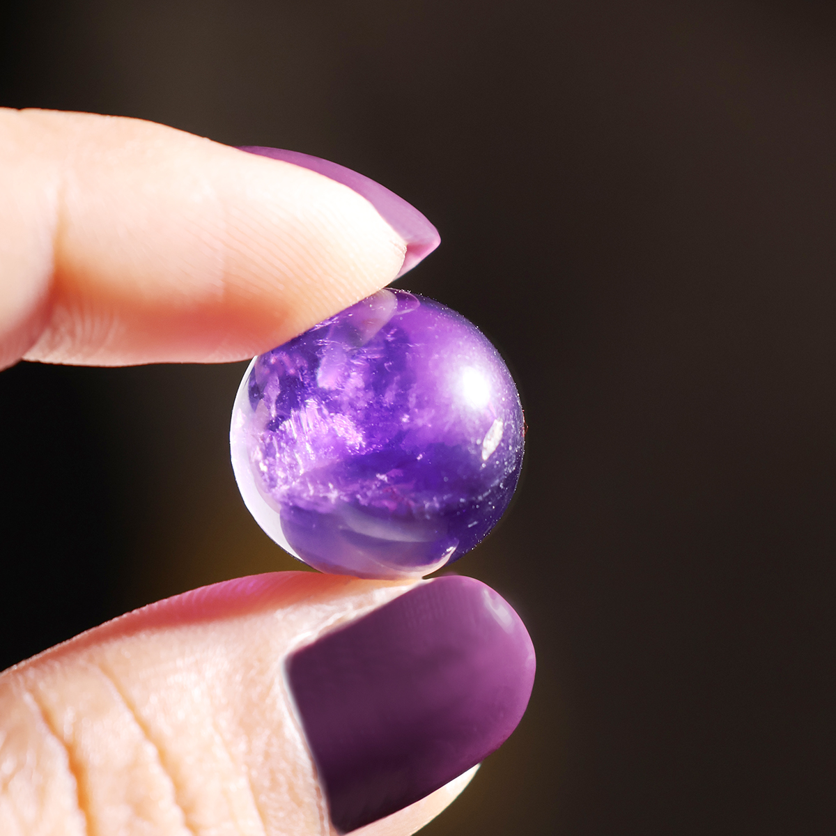 Gem Amethyst Mini Sphere - Image 6