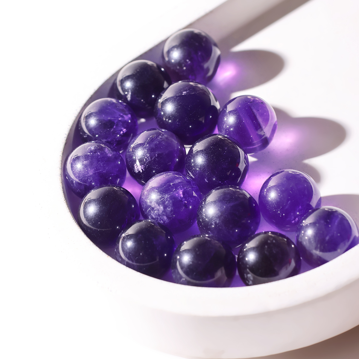 Gem Amethyst Mini Sphere - Image 4