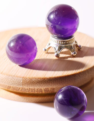 Gem Amethyst Mini Sphere