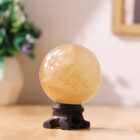 Golden Rutile Sphere
