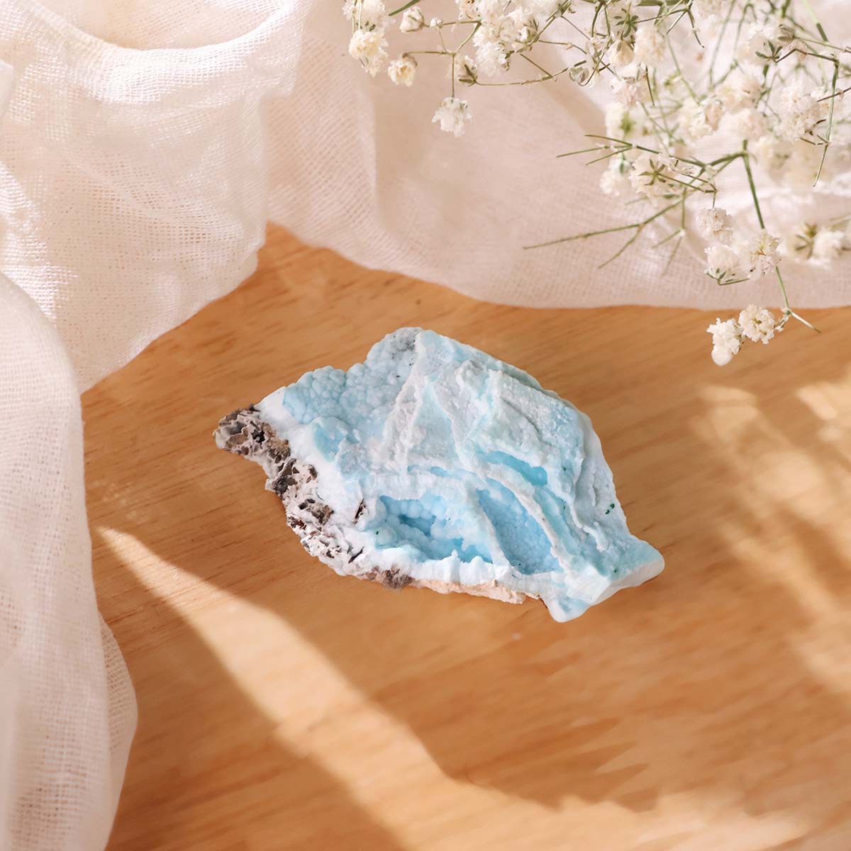 Hemimorphite Specimens Cluster - Image 5