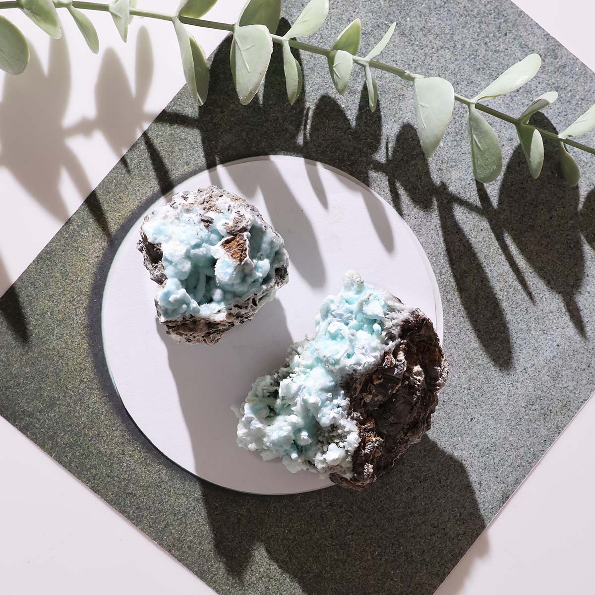 Hemimorphite Specimens Cluster - Image 12