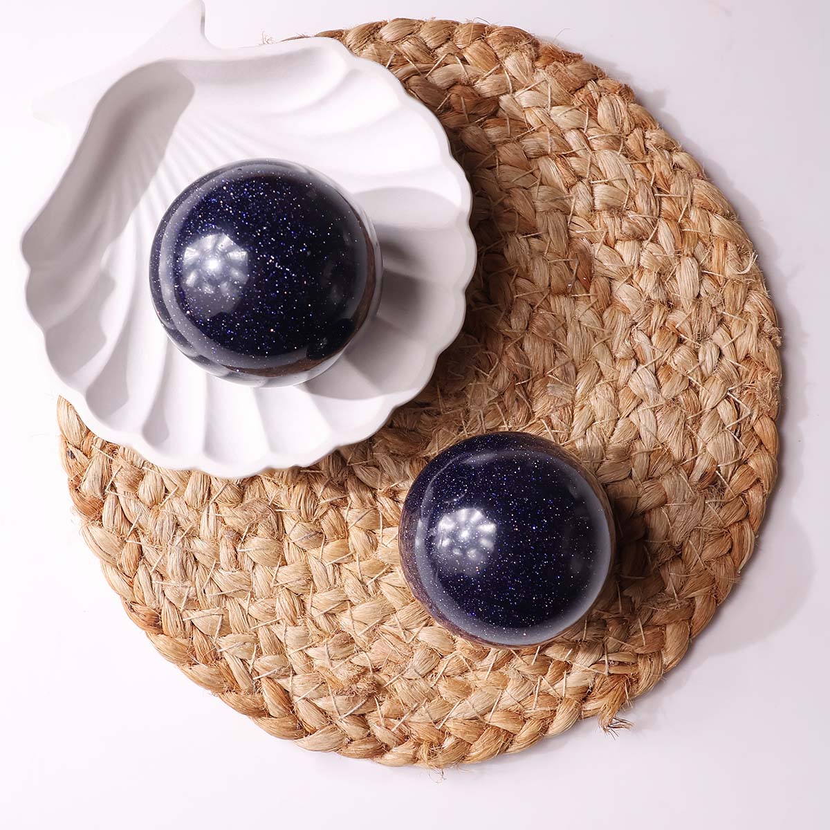 Blue Goldstone Sphere - Image 3