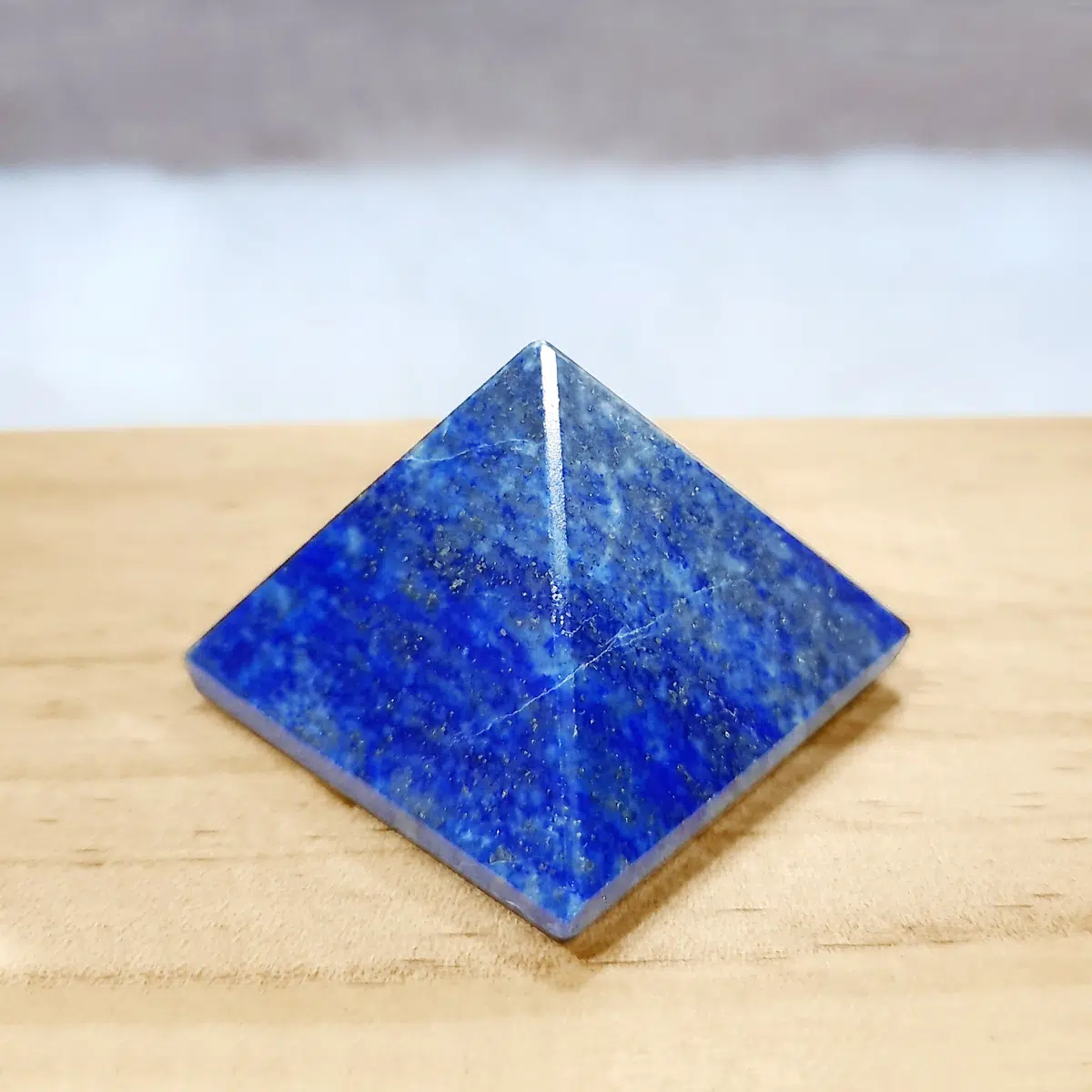Lapis Lazuli Stone Pyramid In Small - Image 3