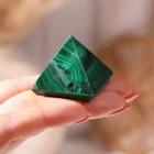 Malachite Stone Pyramid