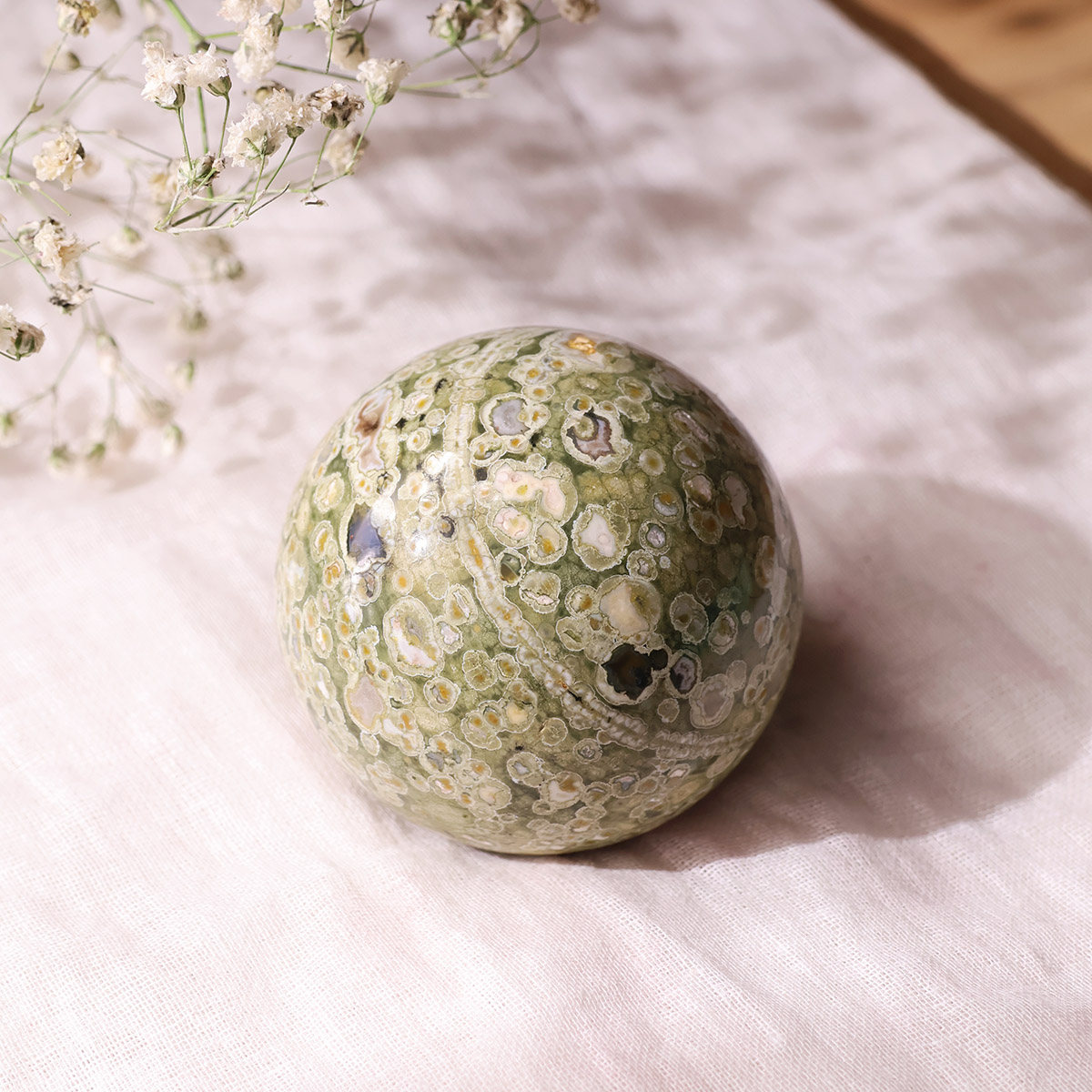 Rain Forest Jasper Sphere - Image 5