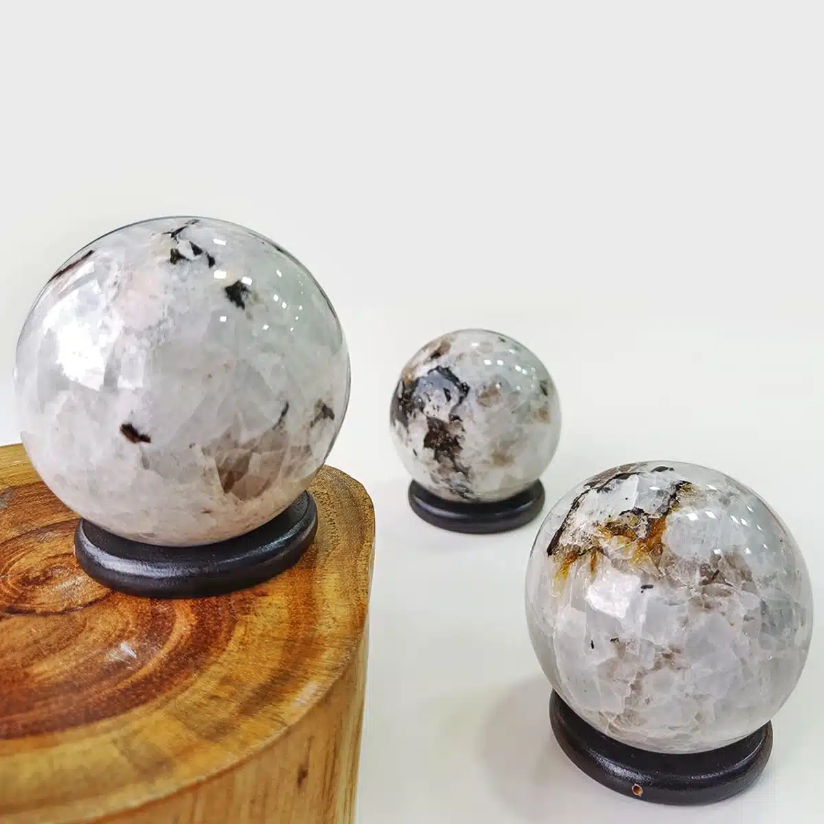 Rainbow Moonstone Sphere - Image 5
