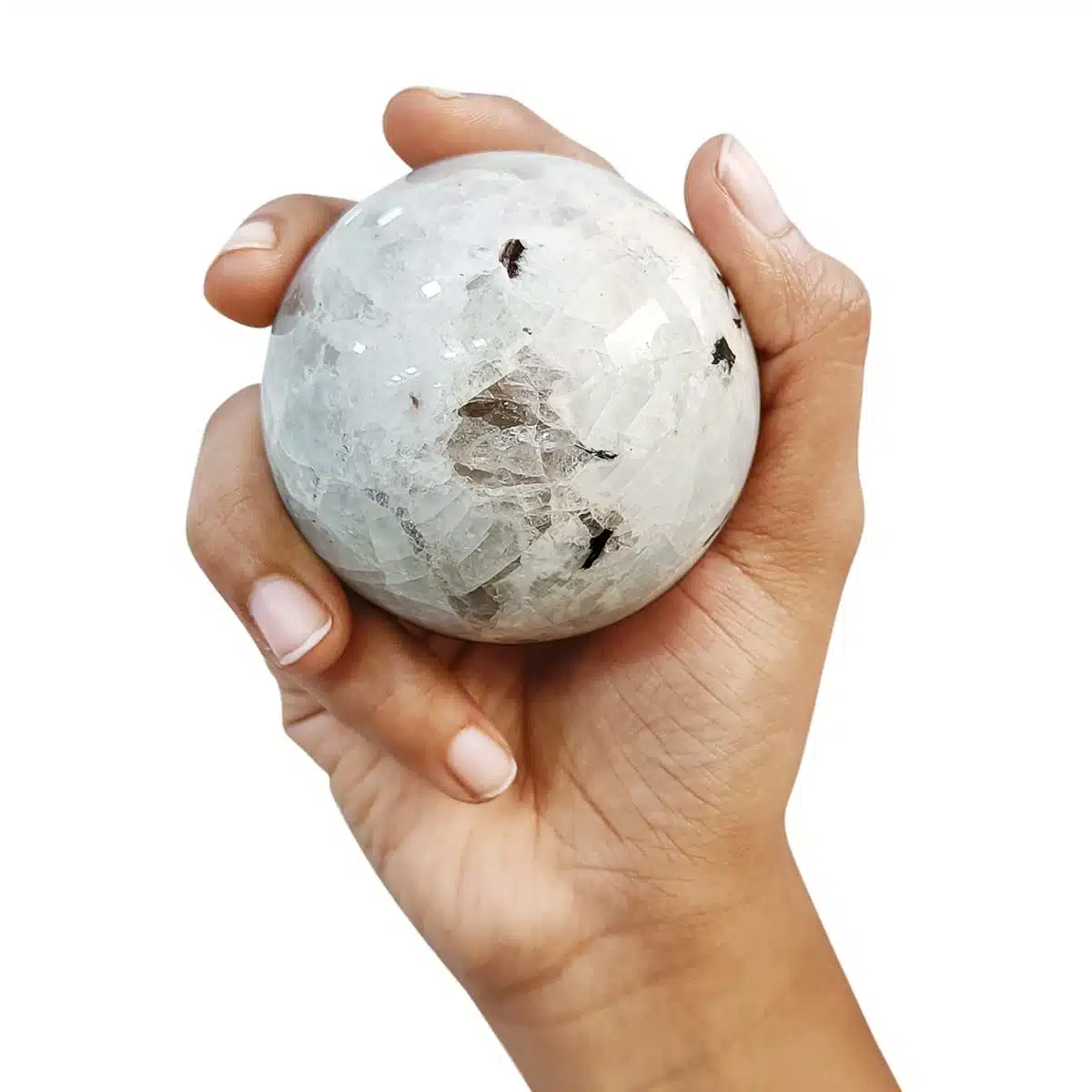 Rainbow Moonstone Sphere - Image 7