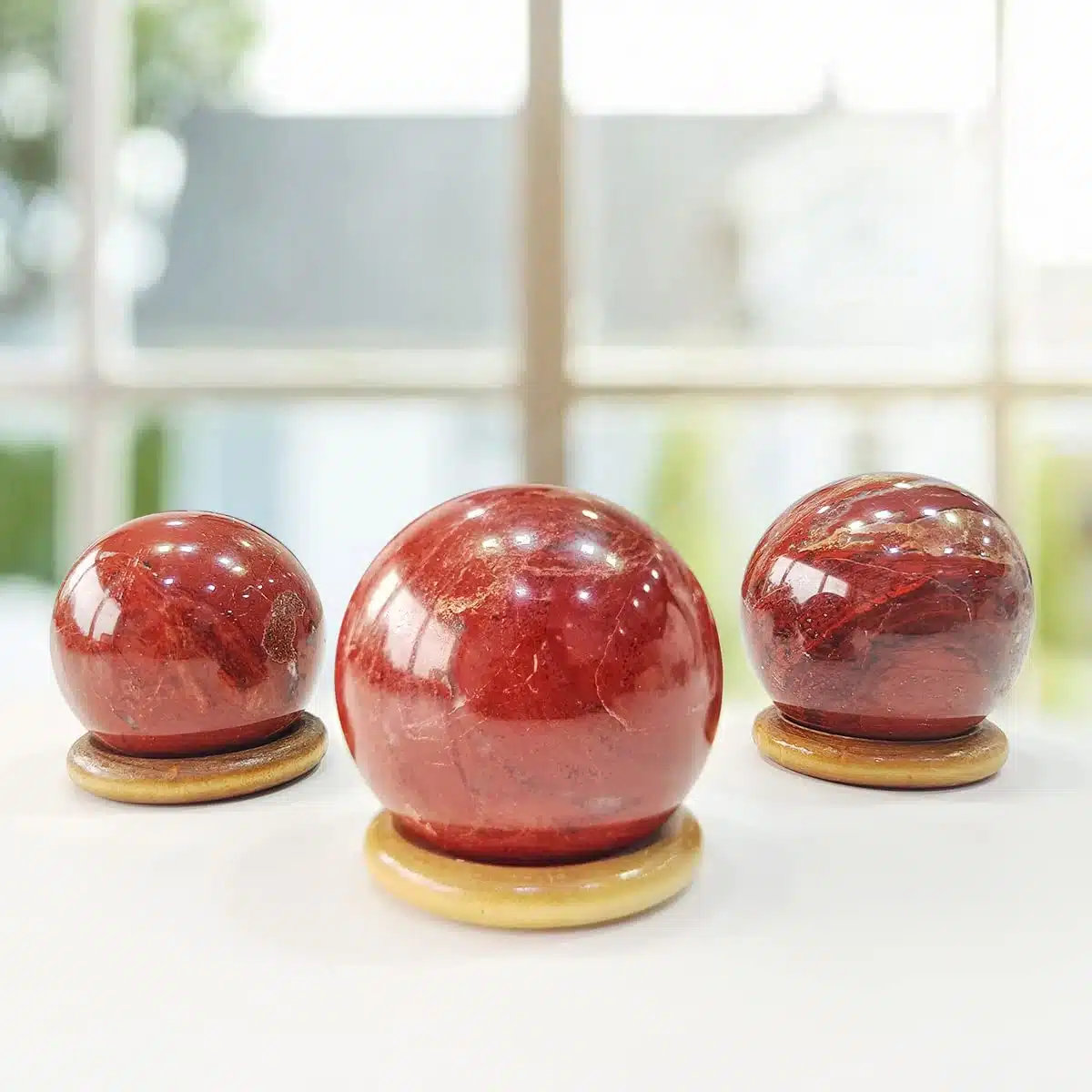 Red Jasper Sphere - Image 2