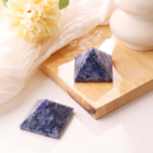 Sodalite Stone Pyramid In Small