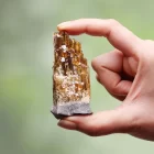 Amber Calcite Cluster