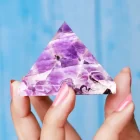 Amethyst Stone Pyramid