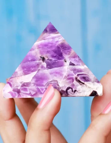 Amethyst Stone Pyramid