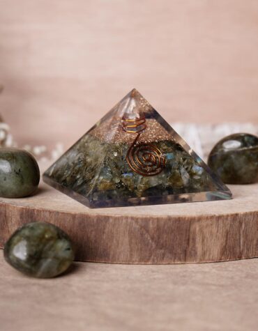 Labradorite Orgone Pyramid