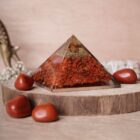 Red Jasper Orgone Pyramid