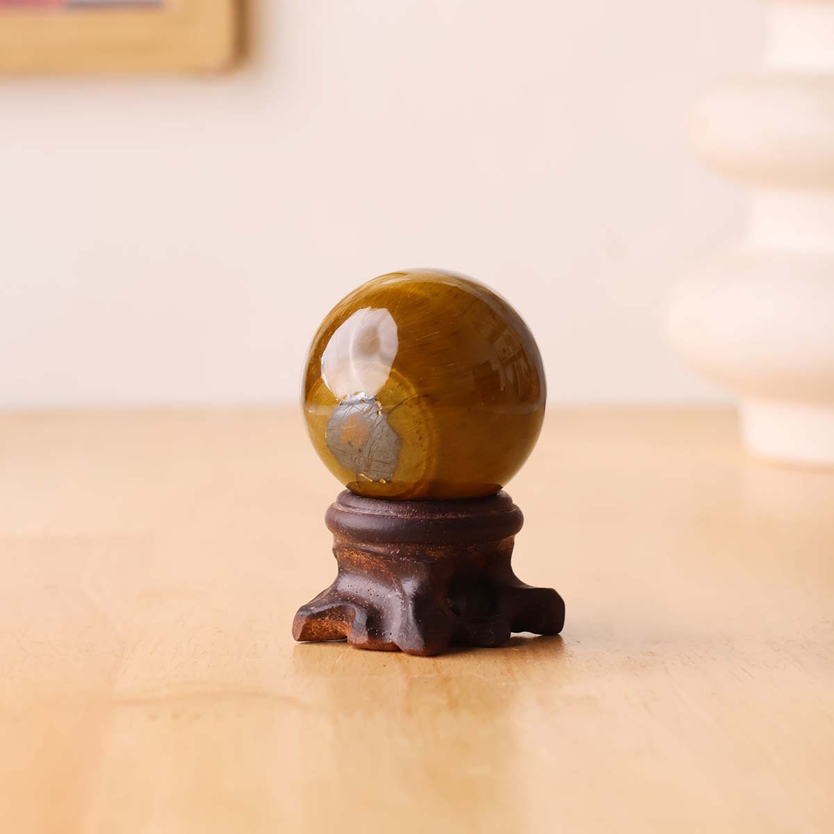 Tiger Eye Sphere AA - Image 3