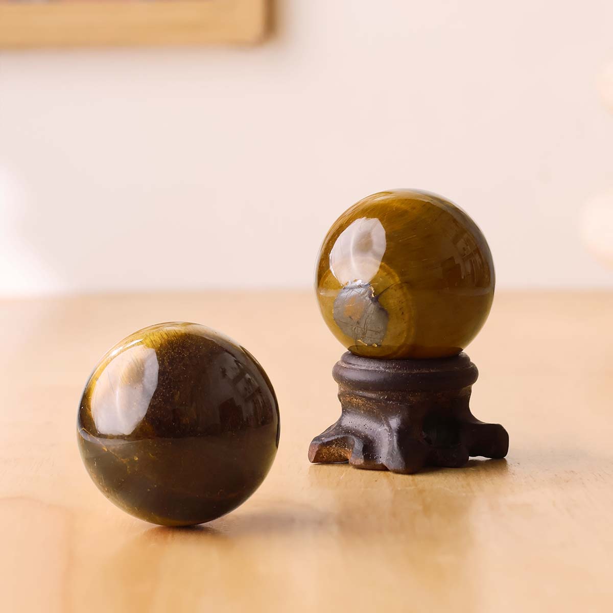 Tiger Eye Sphere AA - Image 4