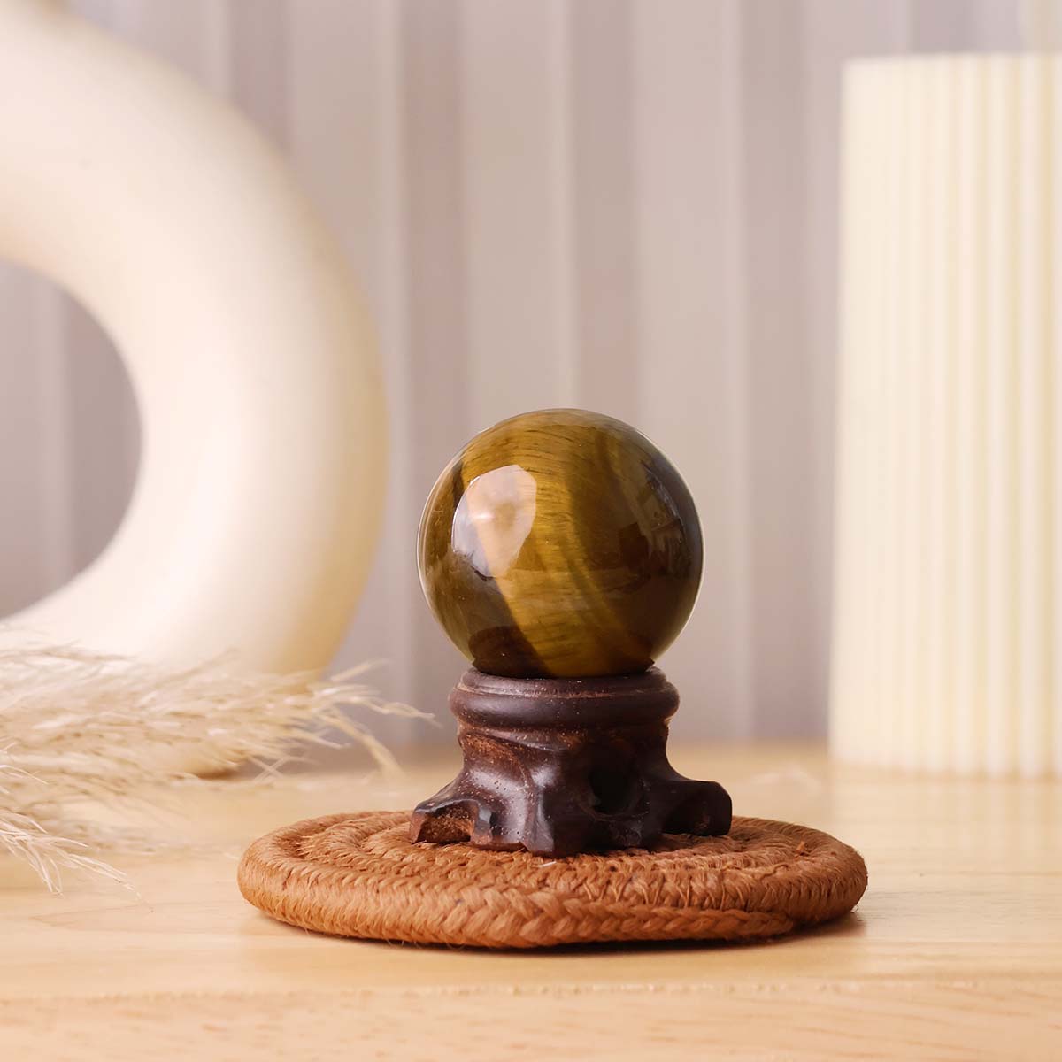 Tiger Eye Sphere AA - Image 5