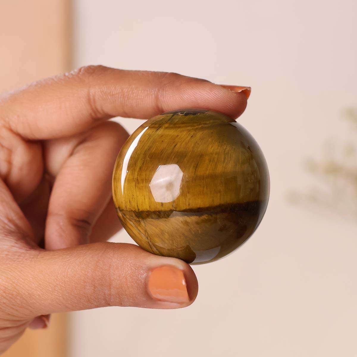 Tiger Eye Sphere AA