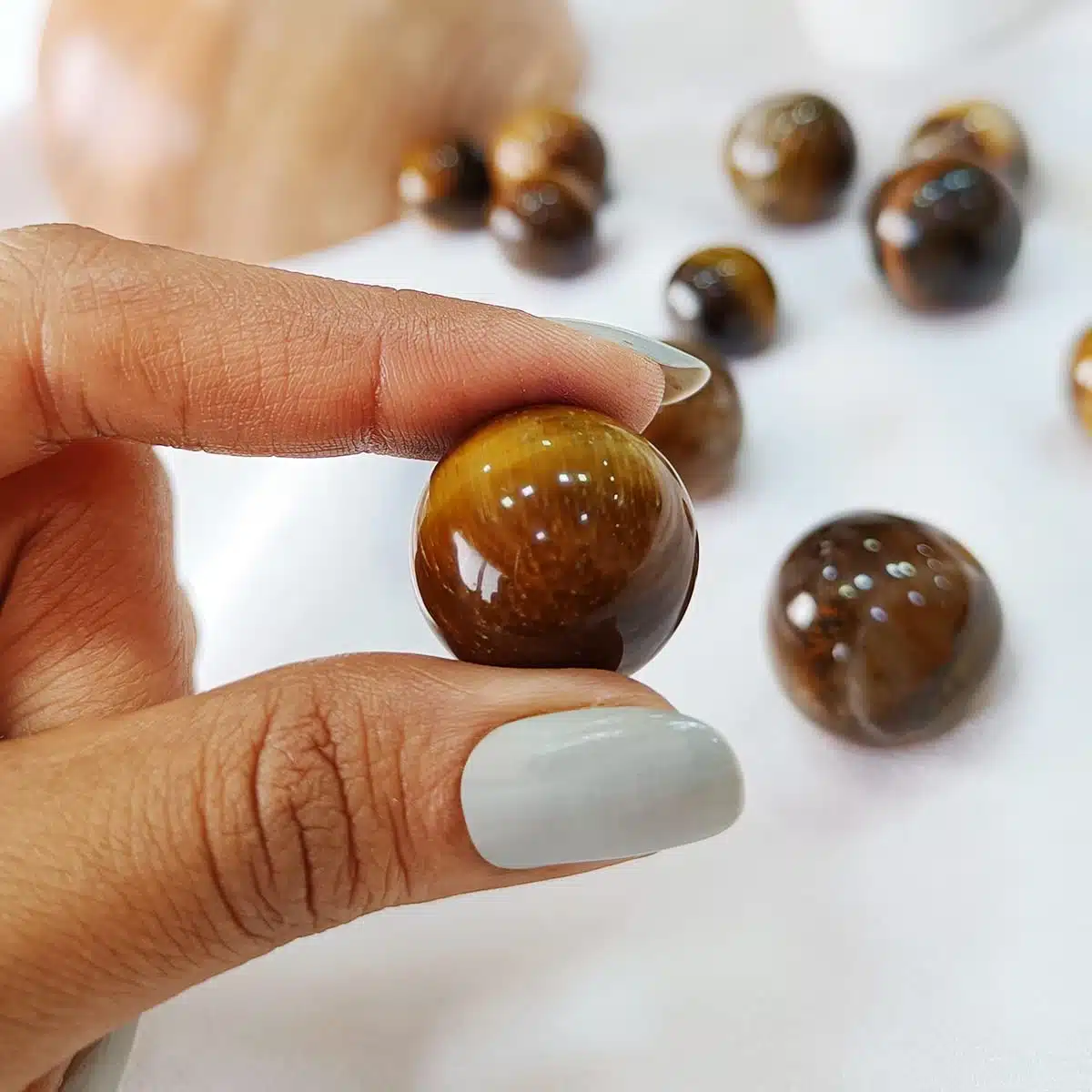 Tiger Eye Mini Sphere