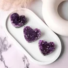 Amethyst Heart Cluster