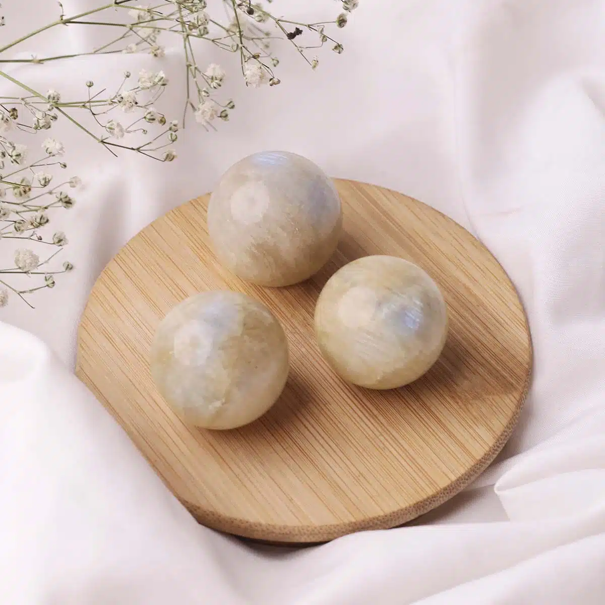 Blue Moonstone Mini Sphere - Image 6