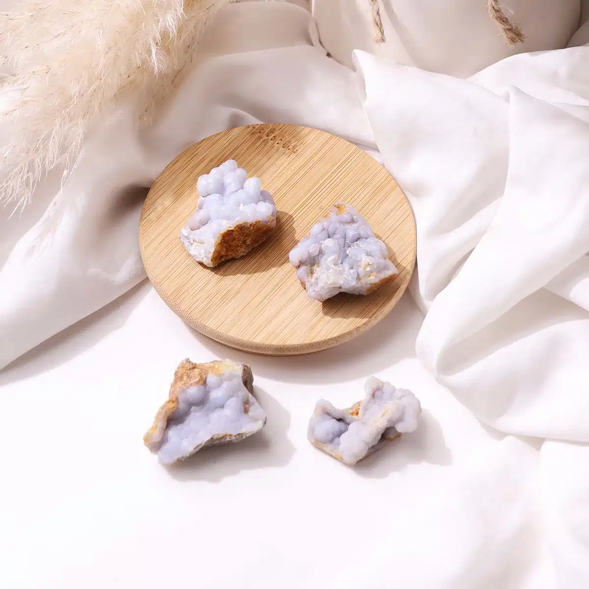 Druzy Chalcedony Cluster