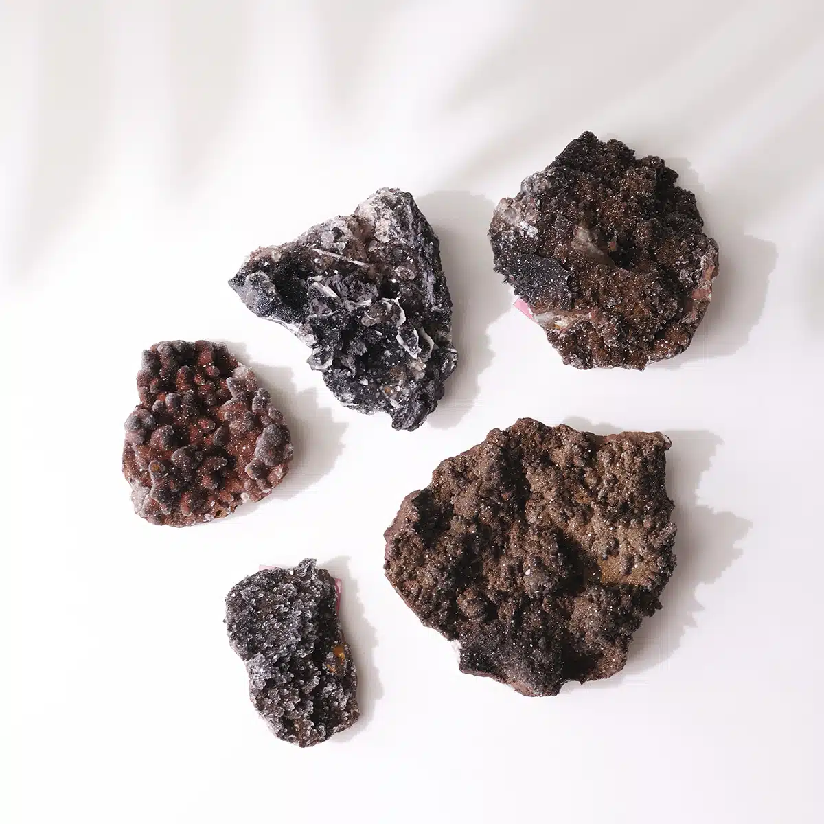 Hematite Quartz Cluster