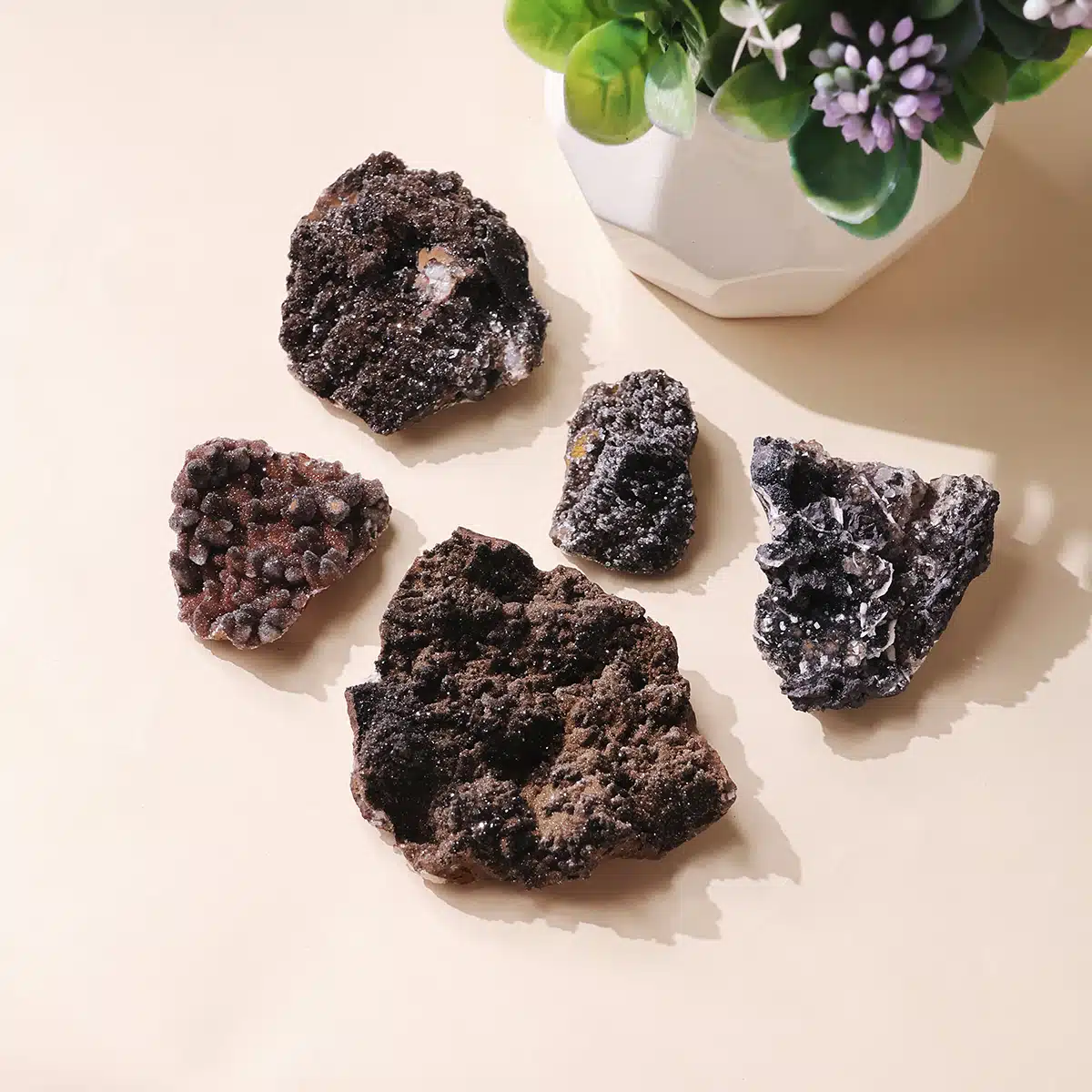 Hematite Quartz Cluster - Image 4
