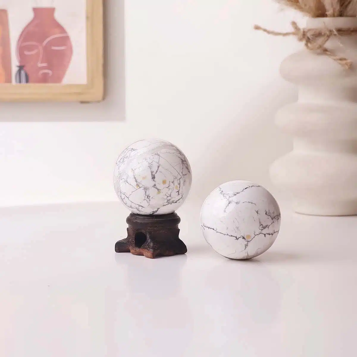 Howlite Sphere - Image 7
