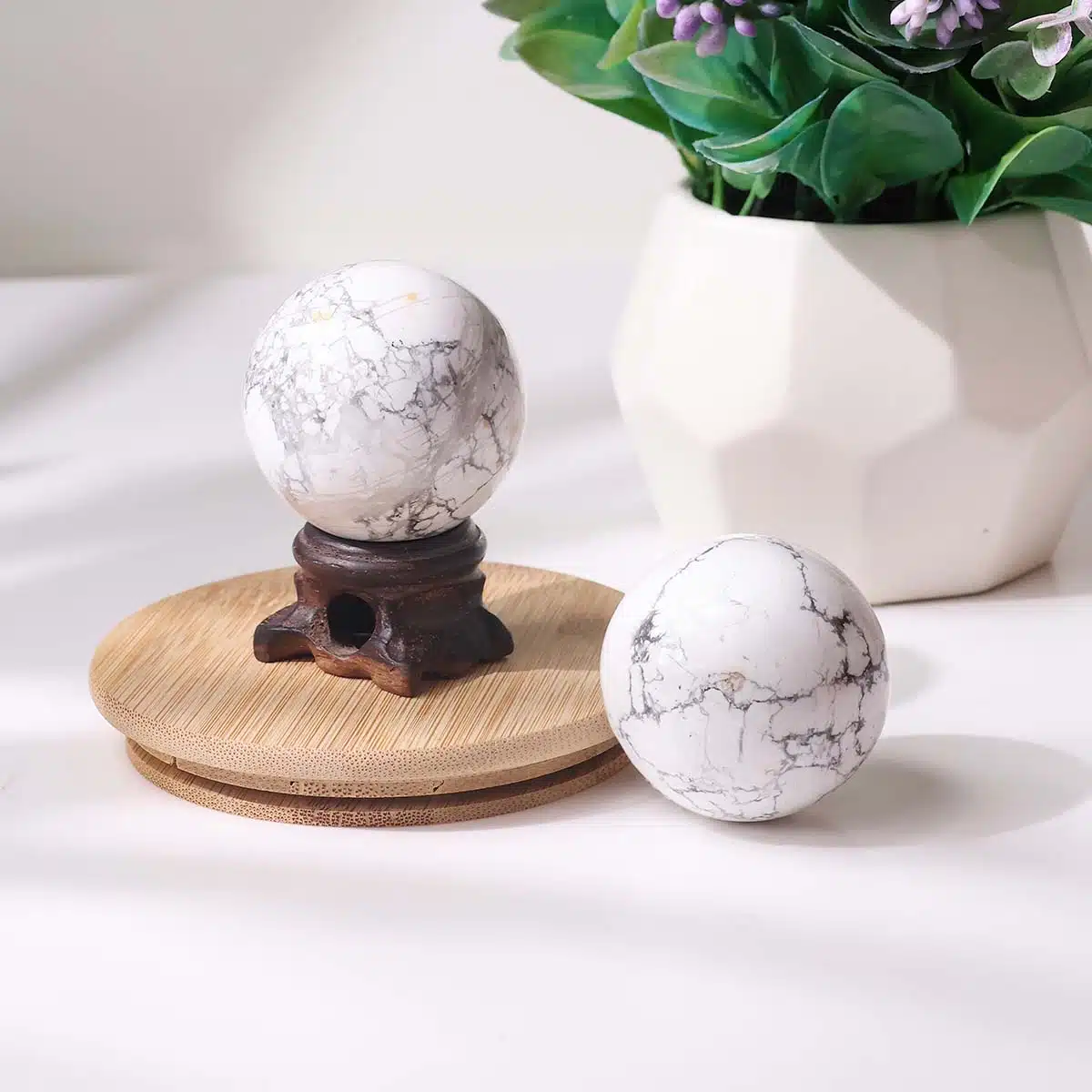 Howlite Sphere - Image 6