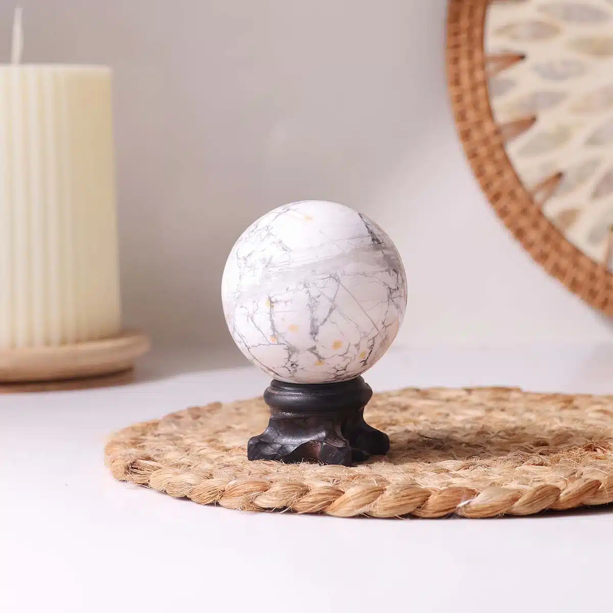 Howlite Sphere - Image 5