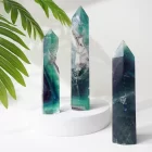 Multi Fluorite Pencil Tower Big