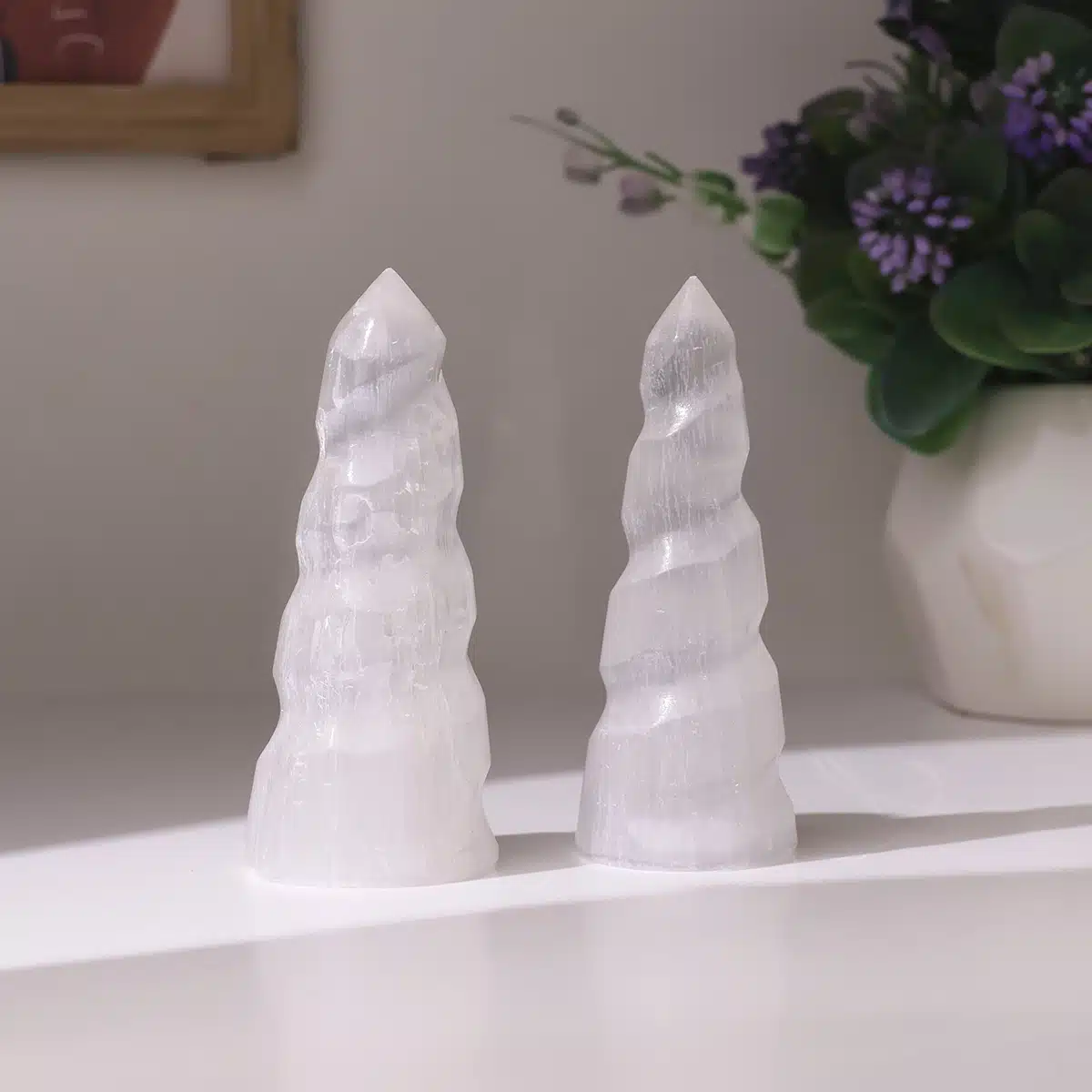 Selenite Spiral Tower - Image 4