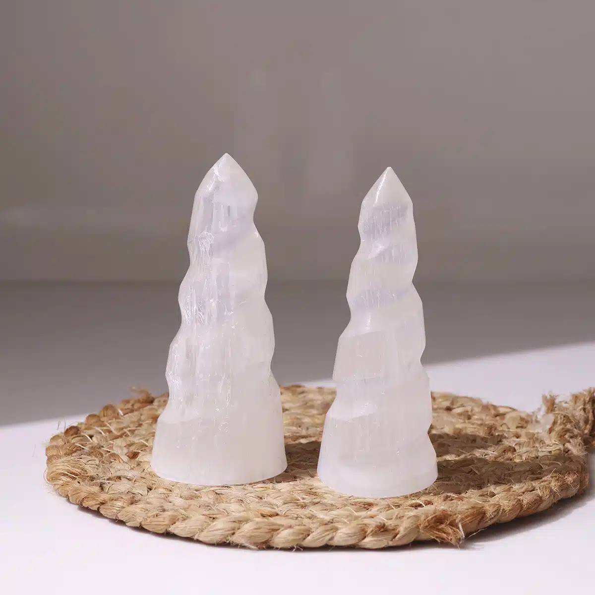 Selenite Spiral Tower