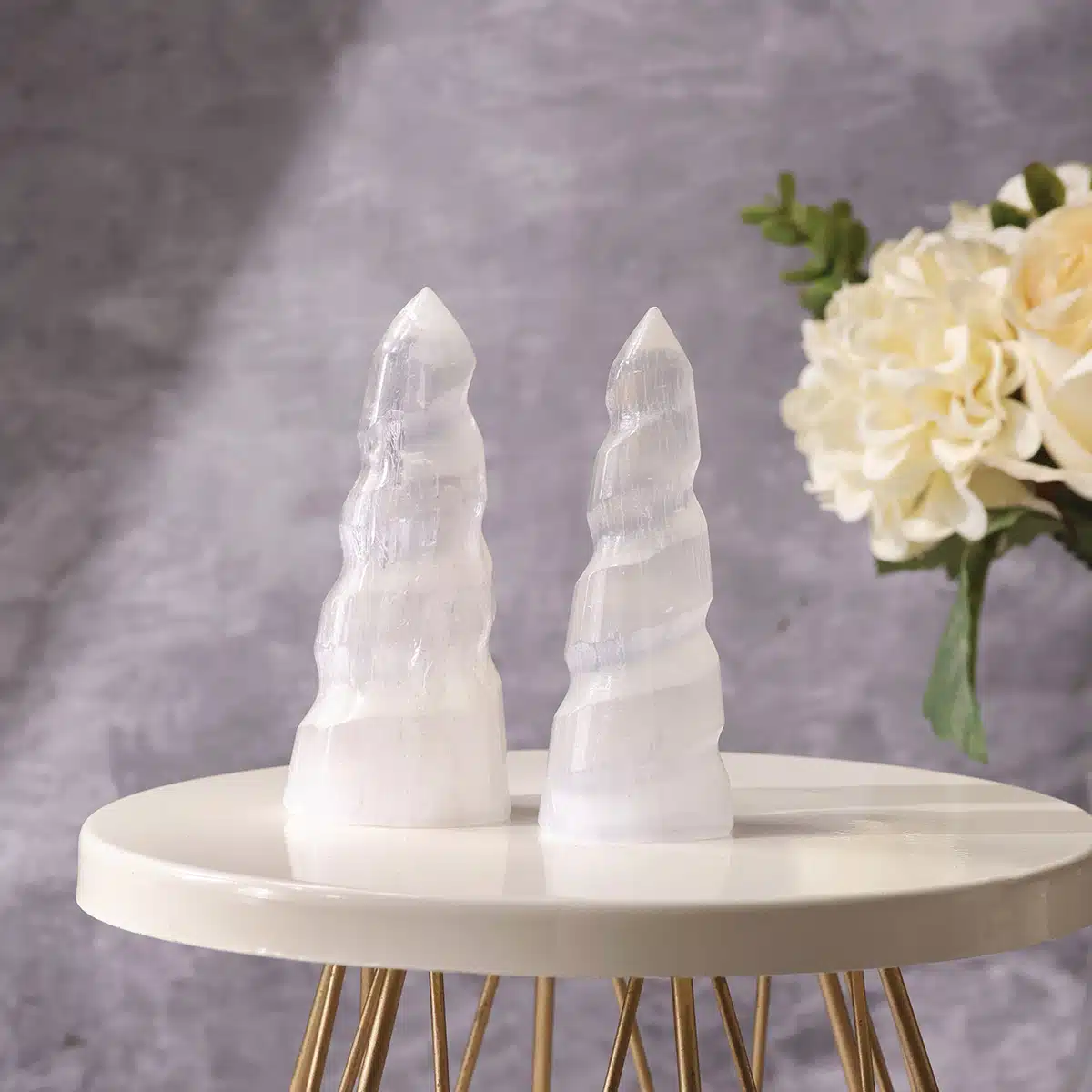 Selenite Spiral Tower - Image 8