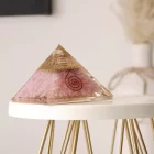 Rose Quartz Orgone Pyramid