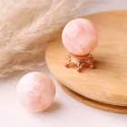 Snowflake Garden Quartz Mini Sphere