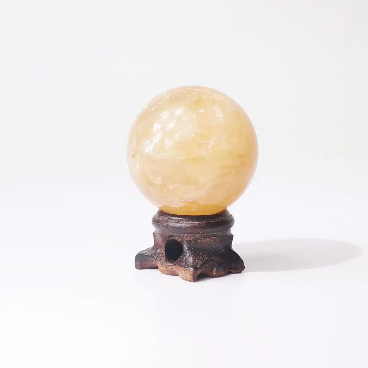 Yellow Calcite Sphere - Image 2
