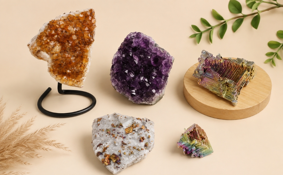 Crystal Clusters Meaning Benefits and How to Use Them Shubhanjali Store - Shubhanjali Store